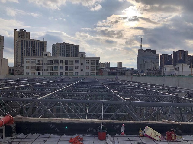 [cityname]云南昆明联勤保障部队65070工程-军体训练馆网架